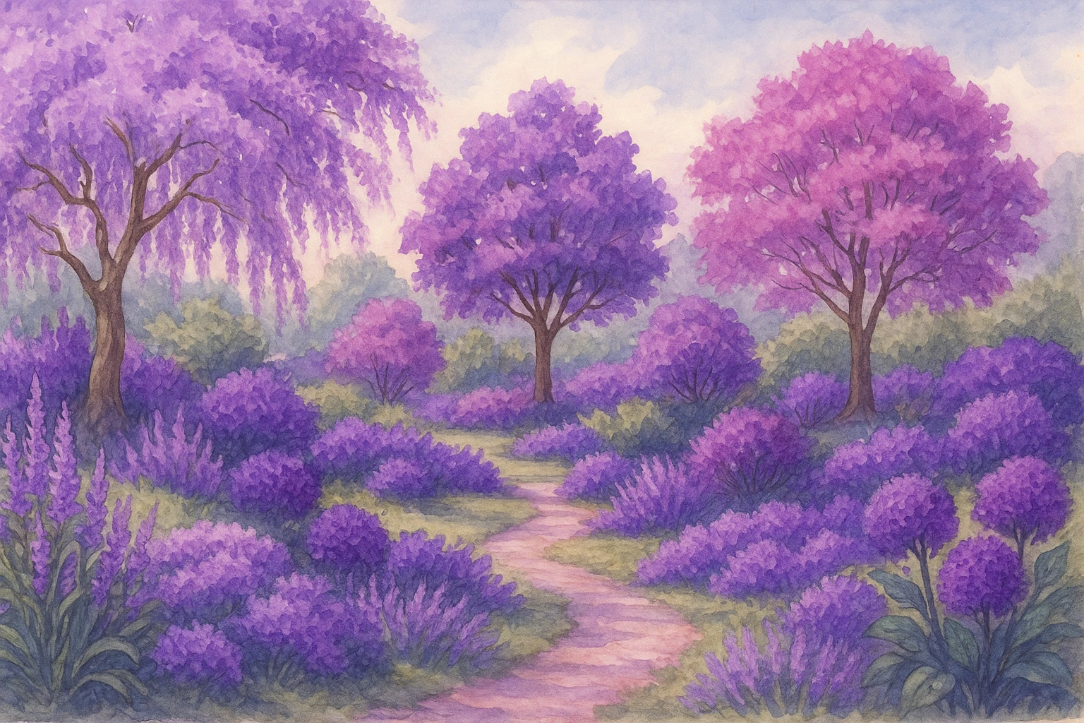 Gorgeous Purple Trees for Your Garden & How to Care for Them