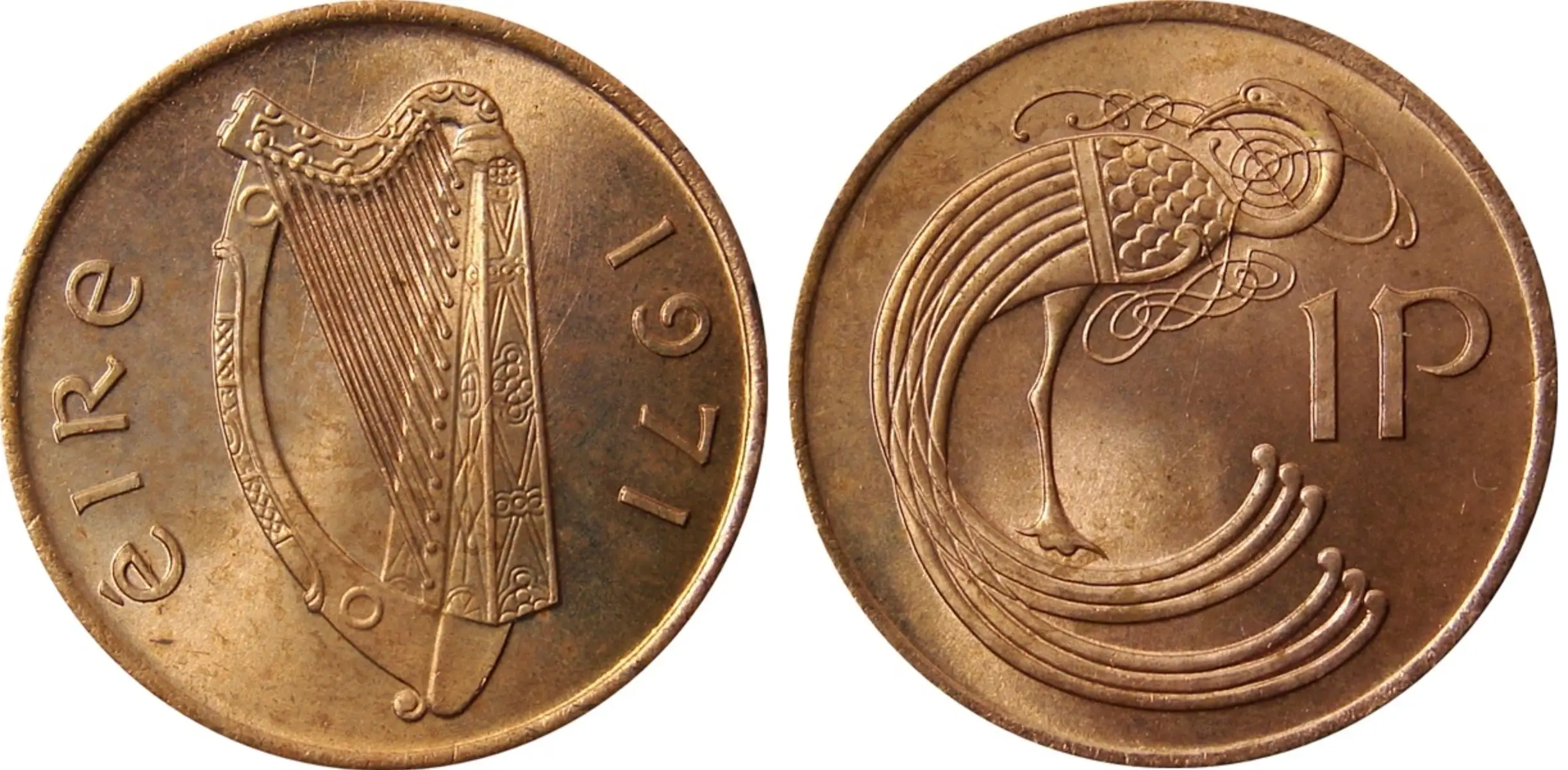 Irish Coin 1971